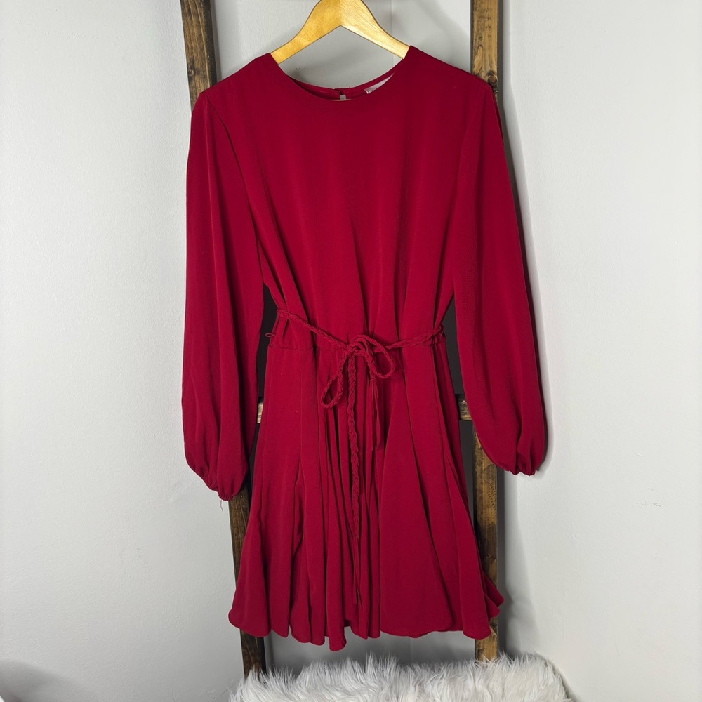 Premier Amour Long Sleeve Dress Size 8
